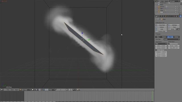 Blender Smoke Initial Velocity смотреть онлайн