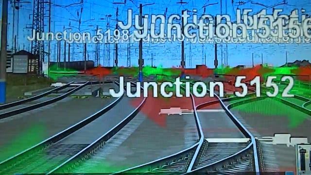 Прибытие на станцию Лиски из кабины ЭП1М-392. смотреть онлайн