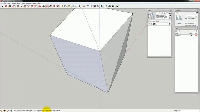 SketchUp Tool Guide - Rotate смотреть онлайн
