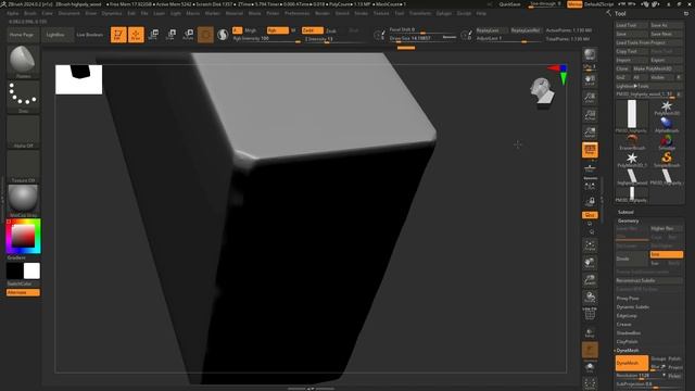 Zbrush Sculpting Wooden plank pt1 смотреть онлайн