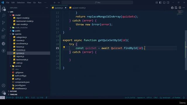 141 -Create Course Quiz Option Part 4 смотреть онлайн