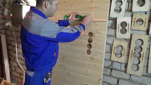 №2 Вагонка Панели  Шаблоны для подрозетников BORISOV PRO   YouTube 720p