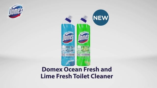 Domex Ocean Fresh and Lime Fresh Toilet Cleaner смотреть онлайн