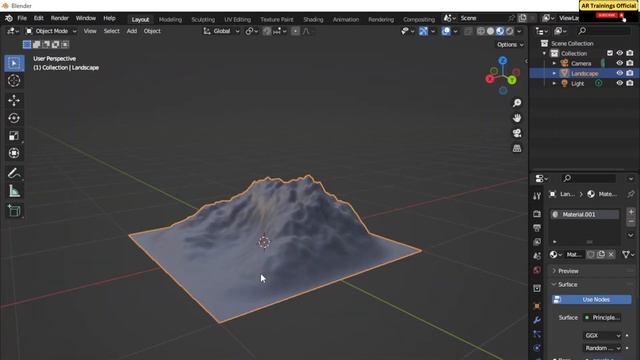 How To Texture Landscape with UVW maping | Blender Tutorial for Beginners смотреть онлайн