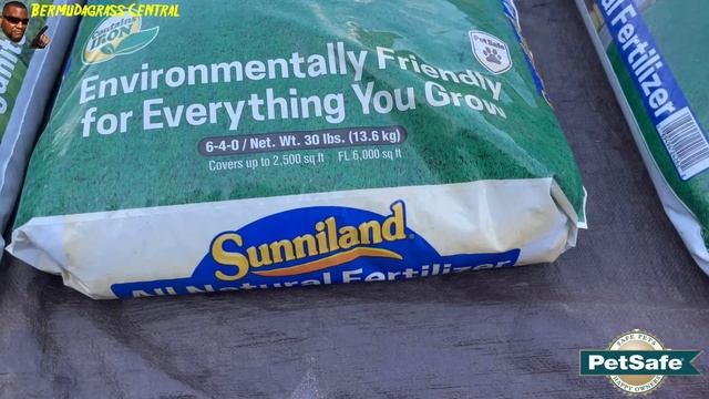 Sunniland Slow release Nitrogen 6-4-0 lawn Fertilizer for all Grasses смотреть онлайн
