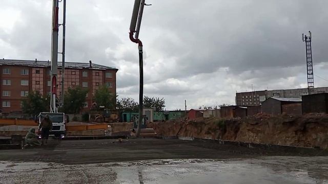 Бетон в дождливую погоду, 224 кубов смотреть онлайн