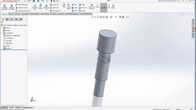 SolidWorks Tutorial For Beginners - Exercise 19 | Solidworks смотреть онлайн