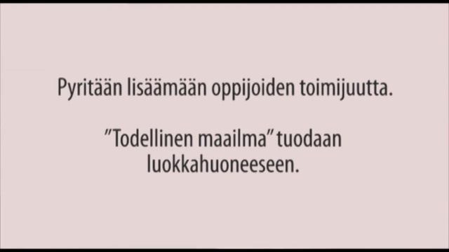 AUTENTTINEN OPPIMINEN - mitä ja miksi? смотреть онлайн