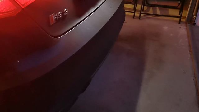 2016 Audi RS3 VFL (367 HP) Stock Exhaust - Cold Start at winter! Startup & Sound - Kaltstart смотреть онлайн