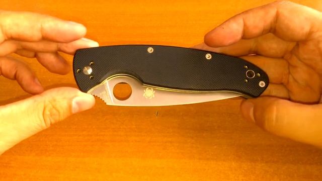 Spyderco Resilience первые впечатления