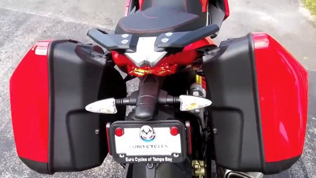 2015 Aprilia Caponord 1200 ABS In Formula Red Walkaround Video At Euro Cycles Of Tampa Bay