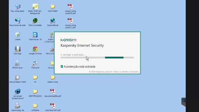 Como baixar e instalar o antivírus Kaspersky 2015 completo já ativado até 28/04/2017 смотреть онлайн
