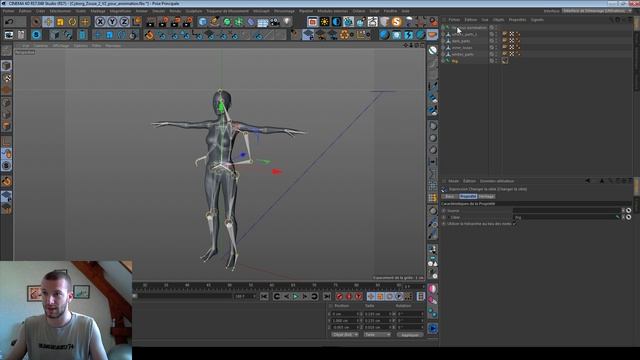 [EN] Cinema 4D : How to merge animations ? Beginner tutorial смотреть онлайн