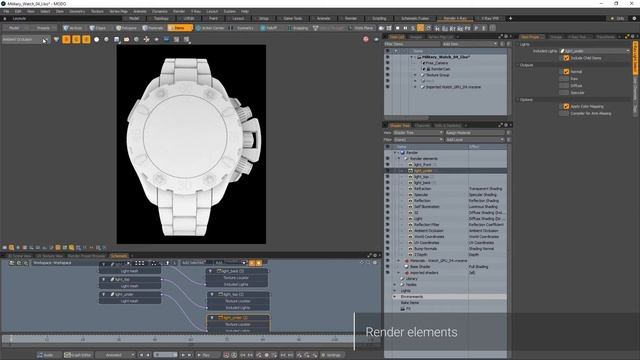 V-Ray for MODO – Render Elements смотреть онлайн