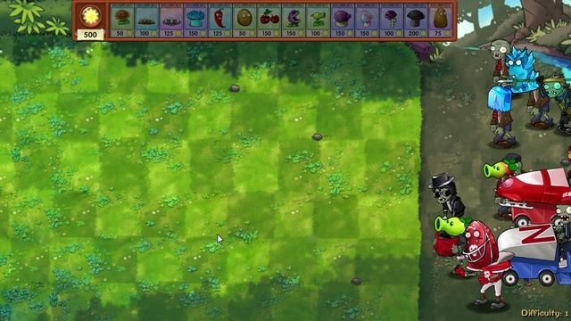 PlantsVsZombiesRH я прохожу 3 мини игры за одно видео.