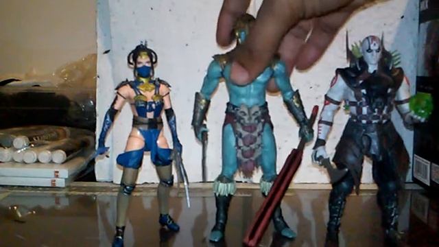 Mezco Mortal Kombat X Kotal Kahn toy review смотреть онлайн