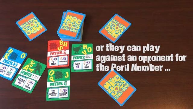 Mike & Joe's Card Game -- How to Play Peril смотреть онлайн