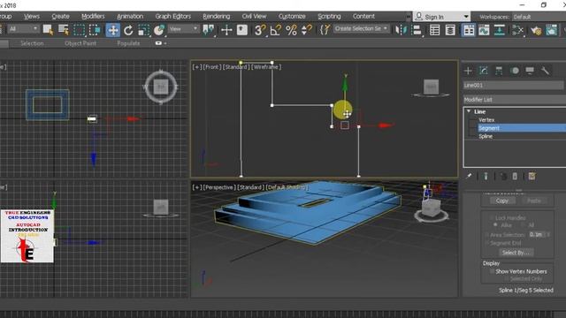 16th Sweep lathe part how to learn 3ds max in telugu 3ds Max tutorial in telugu True Engineers Ca смотреть онлайн