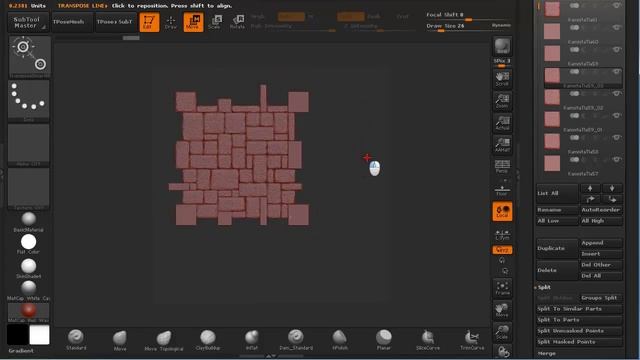 Tutorial: Creating seamless texture for games PART 2 (Pixologic ZBrush) смотреть онлайн