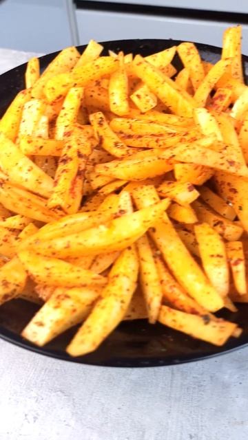 Лучшая картошка фри без фритюра #Shorts смотреть онлайн