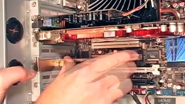 Build a PC Computer - Installing video, sound and other cards - All New for 2009 - homepcbuilder.co смотреть онлайн