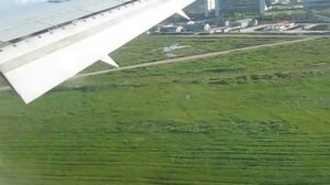 Посадка в Пулково (Санкт-Петербург), рейс из Толмачёво (Новосибирск) на Боинге 767-300, а/к Россия