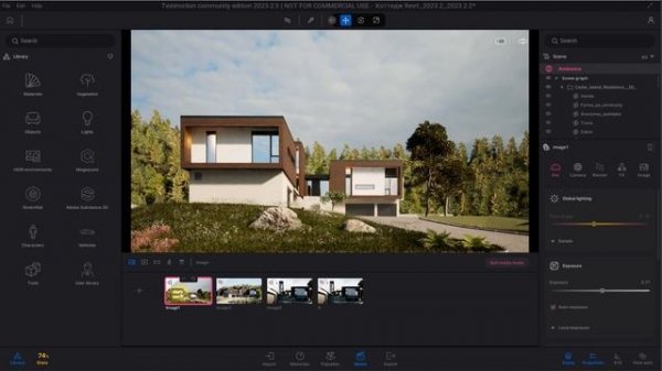 Пользовательские библиотеки в Twinmotion