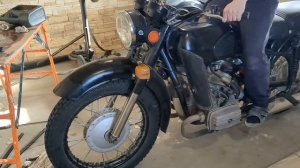 ГОТОВЛЮ ДНЕПР К ПУТЕШЕСТВИЮ. Ремонт передней вилки, планы и открытие мотосезона.