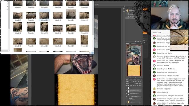 Live Zbrush Sculpting on Scolla Part 4: Spines and Scales смотреть онлайн