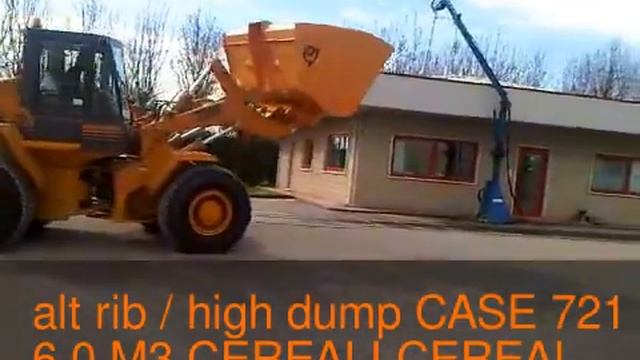 Leonardi Benne Alto Ribaltamento - High dump - CASE 721 - 6.0 m3 смотреть онлайн