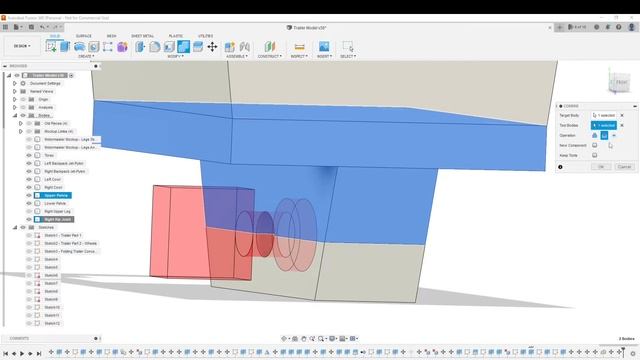 Boolean Difference in Fusion 360 смотреть онлайн