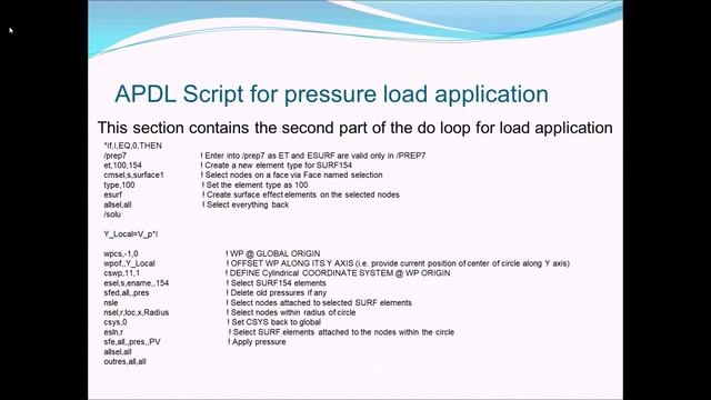 Speed tutorial: How to achieve a moving pressure load with ANSYS WB speed tutorial смотреть онлайн