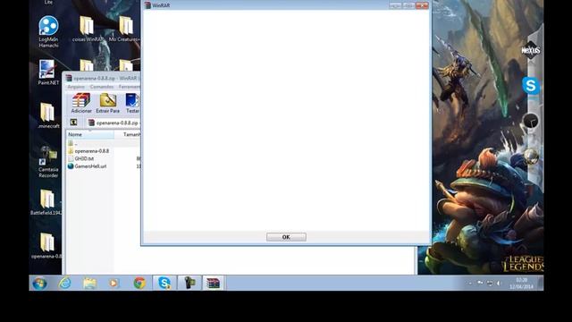 1° Video Do Canal,Como Instalar Open Arena xD смотреть онлайн
