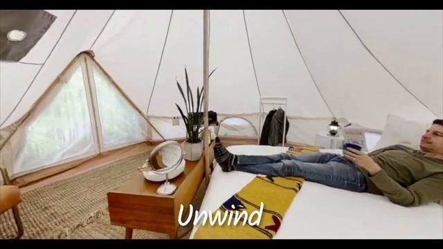 The Fernweh Yurt Tent By Life InTents смотреть онлайн