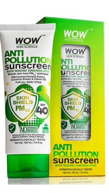 Wow Anti Pollution Sunscreen/ Purplle discount Price offer. #shorts смотреть онлайн
