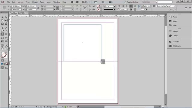 Rectangle frame options in InDesign смотреть онлайн