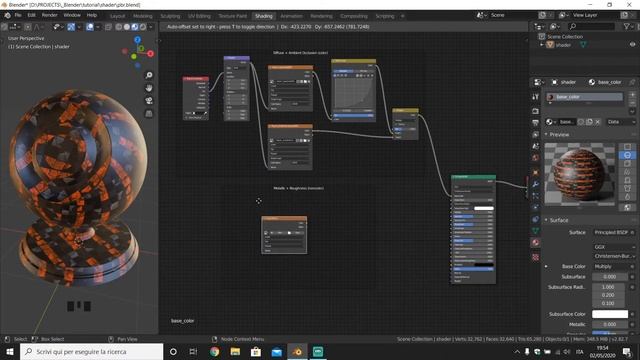 Blender 2.82 | Base Setup PBR Material смотреть онлайн