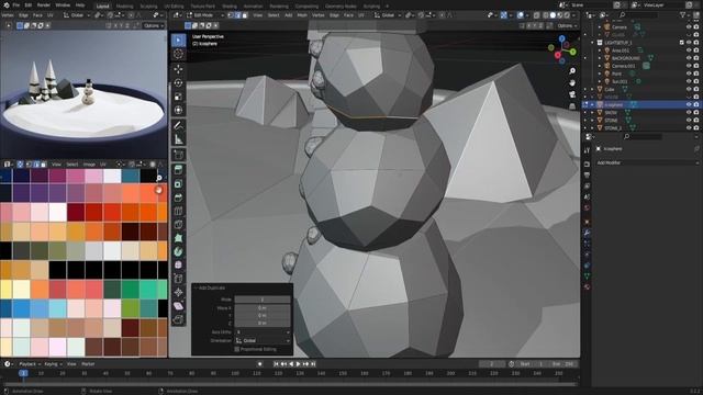 SNOWGLOBE TIMELAPSE [BLENDER] смотреть онлайн