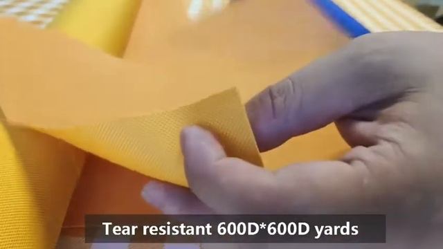 600D Textile PEVA Coated Polyester Oxford Fabric for Mat BBQ Food Bag смотреть онлайн