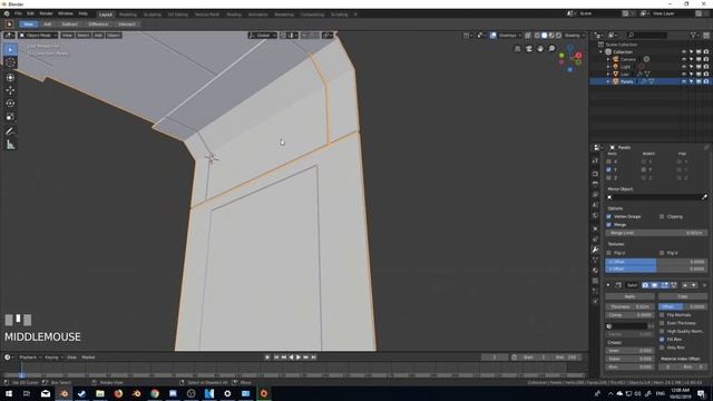 Blender 2.8 Beginner Tutorial - Create Scifi Panels Quickly смотреть онлайн
