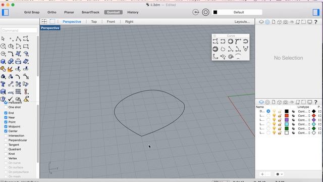 The Curve Tool - Rhino, Mac смотреть онлайн