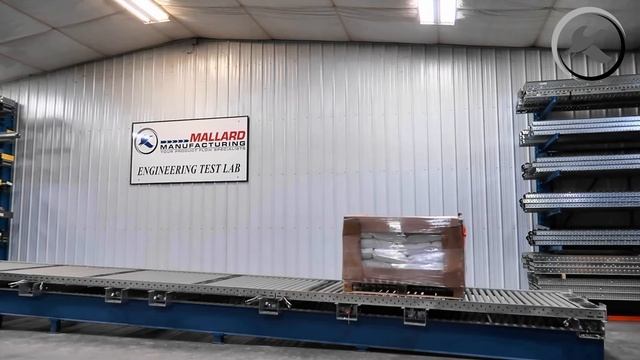 Get a Grip on Raw Materials - Ultra-Grip Full Roller Pallet Flow Rack | Mallard Manufacturing смотреть онлайн
