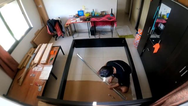 DIY MALM BED IKEA INDIA FURNITURE TIME LAPSE смотреть онлайн