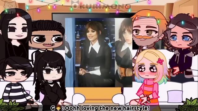 Wednesday & Enid's Parent's reacts to their Actresses as their Future! 💗WenClair🖤 //PART 2 смотреть онлайн