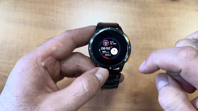 Смарт годинник Kopter Steel Black смотреть онлайн