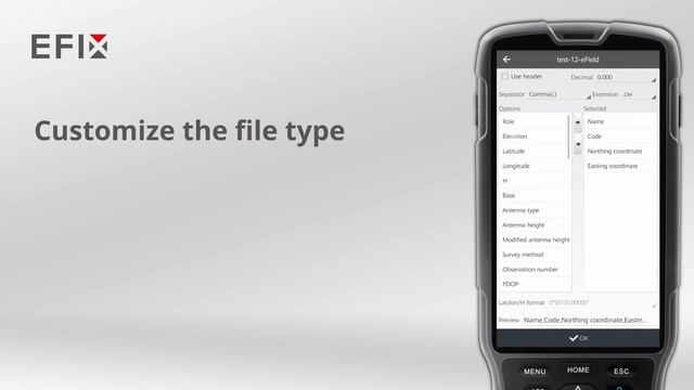 Complete guide on how to export points data in EFIX eField смотреть онлайн
