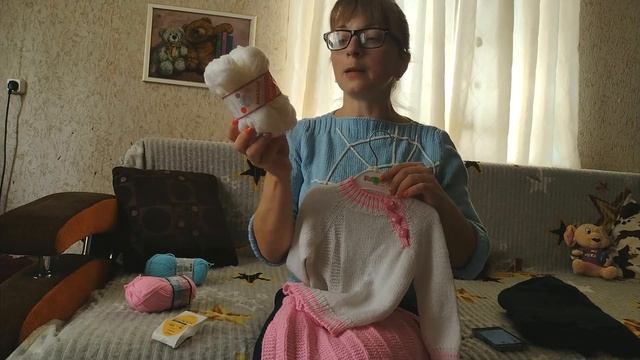 Його Величність-...акрил!! Склад пряжі, вироби з акрилу, мої запаси цієї ниточки! Що з неї в'язати? смотреть онлайн