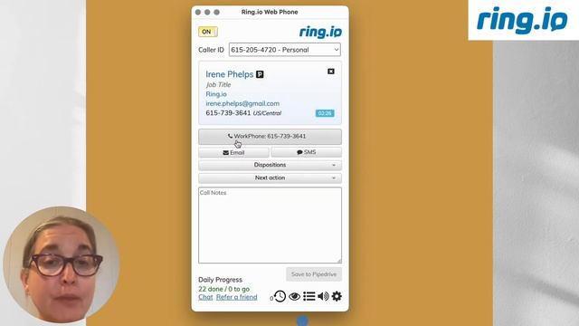 Video for Sales walk-through: the Ring.io new feature in details. смотреть онлайн
