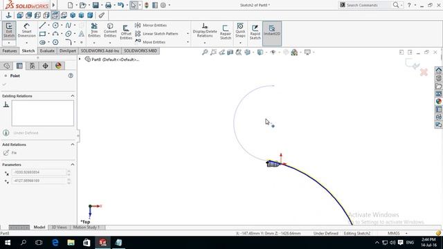 Modeling Bottle SolidWorks Tutorial смотреть онлайн