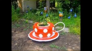 Поделки для сада